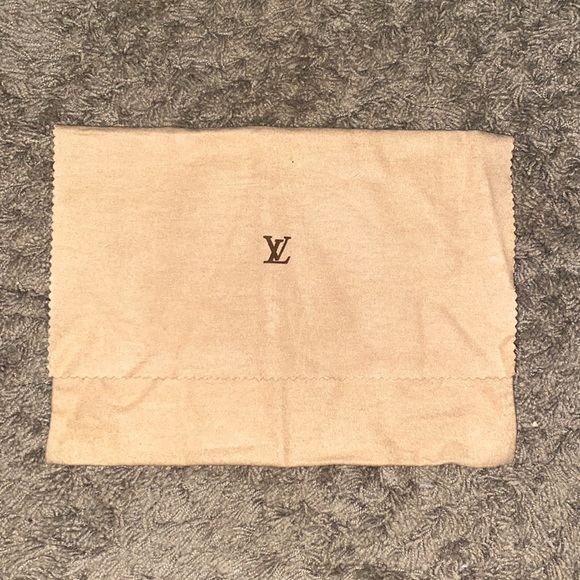 Louis Vuitton Brown Cloth Dustbag Dust Bag